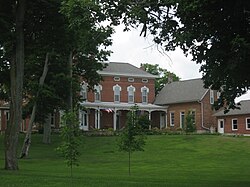 The Christopher C. Walker Farmhouse, a historic site in the township