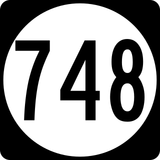 <span class="mw-page-title-main">Virginia State Route 748</span> Secondary route designation