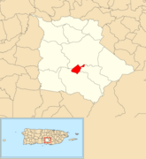 Coamo barrio-pueblo, Coamo, Puerto Rico, locator map.png