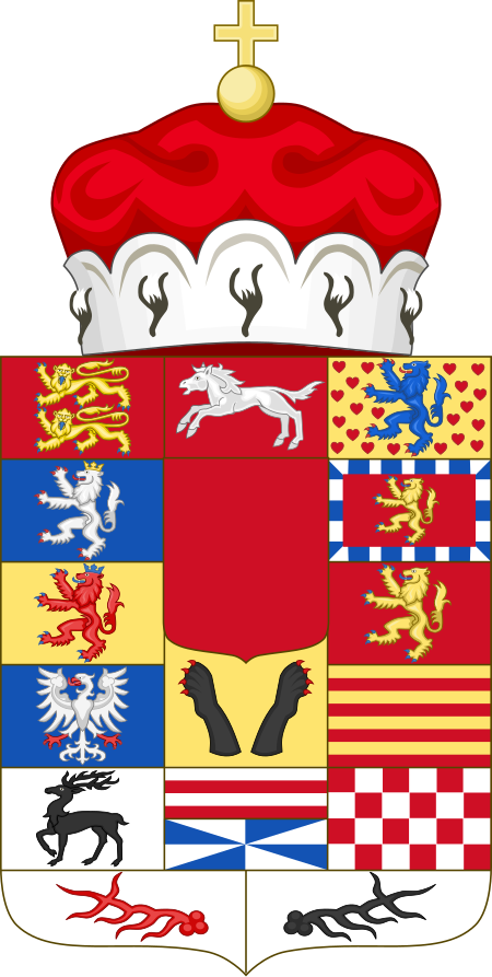 ไฟล์:Coat_of_Arms_of_George_I_Louis,_Elector_of_Hanover_(1698-1708).svg