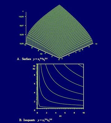 Cobb–Douglas production function