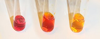 Color transition of Methyl red solution under different acid-base conditions Color transition of Methyl red solution under different acid-base conditions.jpg