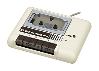 <span class="mw-page-title-main">Commodore Datasette</span> Dedicated magnetic tape data storage device