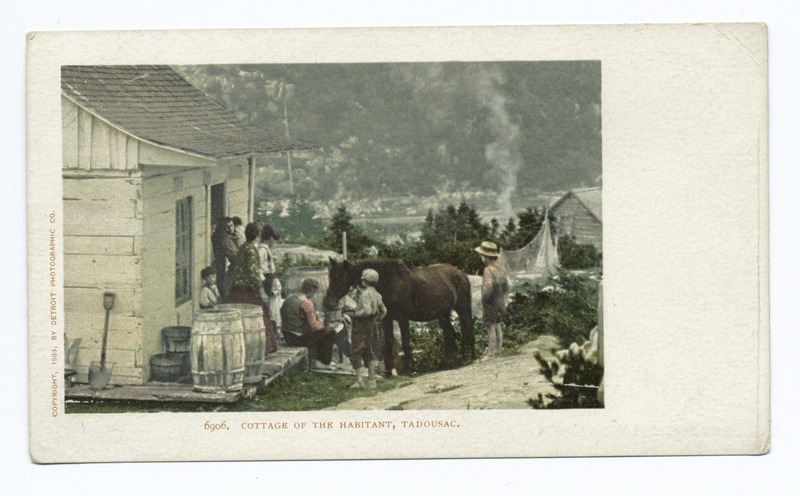 File:Cottage of Habitant, Tadoussac, Saquenay, Que (NYPL b12647398-63113).tiff