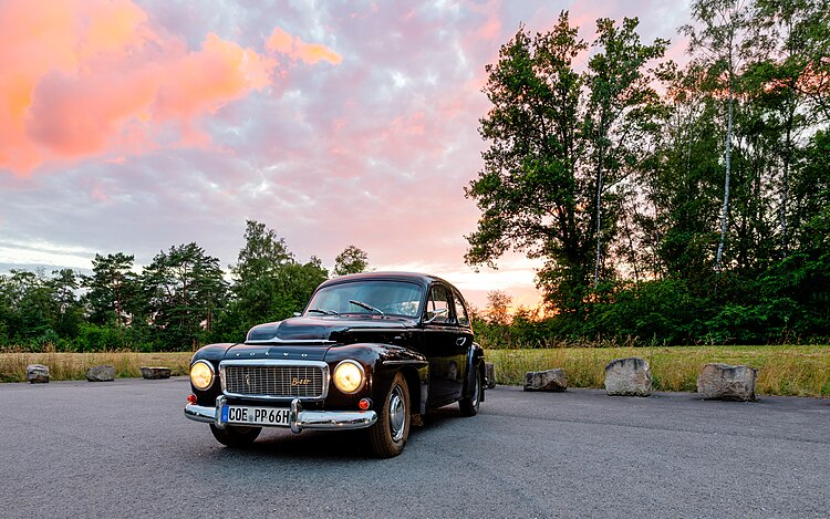 Volvo PV 544 B18[швед.] 1961 года выпуска в Дюльмене, Северный Рейн-Вестфалия