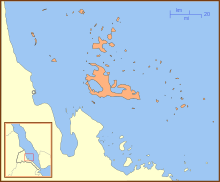 Superrigarda mapo de la Dahlak-arkipelago