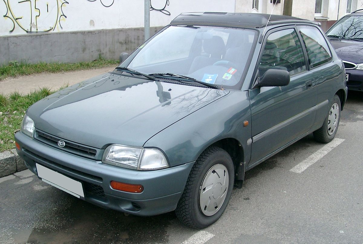 File Daihatsu Charade Rear Jpg Wikimedia Commons