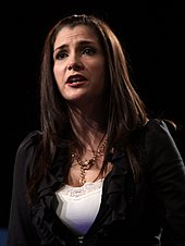 Spokesperson Dana Loesch speaking at the Tea Party Patriots American Policy Summit in 2011 Dana Loesch 2.jpg