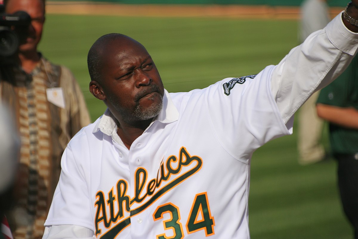 Tony La Russa, A's celebrate Dave Stewart's No. 34 jersey retirement