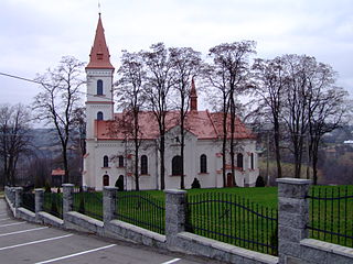 Dylągowa Village in Subcarpathian, Poland