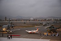 EN BASE AÉREA LAS PALMAS SE PRESENTARON AERONAVES ADQUIRIDAS POR EL PERÚ (23554920113).jpg