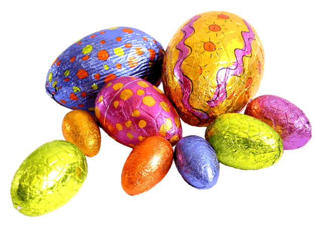 easter eggs color 19582386 PNG