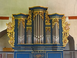 Evangelische Pfarrkirche (Ostheim) Orgel 11.JPG