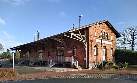 Eystrup, Güterhalle