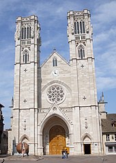 La cathédrale Saint-Vincent.