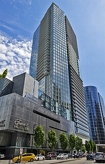 Fairmont Pacific Rim Mixed-use building in Vancouver, British Columbia