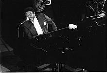 Fats Domino in concert at Deauville (Normandy, France) in 1992. Fats Domino018.JPG