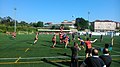 Final da Copa Xunta 2016 de rugby, disputada entre Os Ingleses RC e Pontevedra RC no Campo de Monte Porreiro.