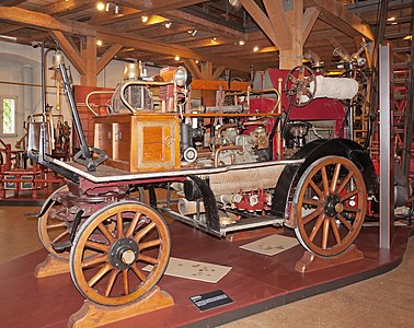 Fire engine Magirus 1926 Feuerwehrmuseum Salem