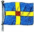 Rīgas karogs no Zviedru karaļa