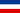 Flagge des Staates der Slowenen, Kroaten und Serben