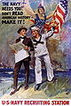 The Navy Needs You! Don't Read American History, Make It!