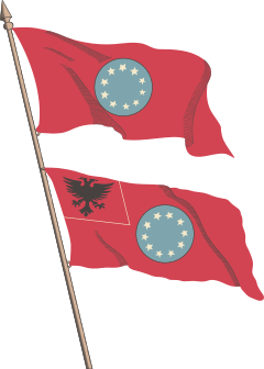 Flamuri i Partis Nacional-Ballkanike Shqiptare (1929).svg
