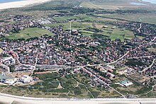 Luftbild von Borkum