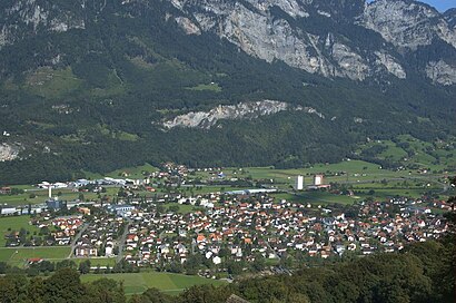 So kommt man zu Flums mit den Öffentlichen - Mehr zum Ort Hier