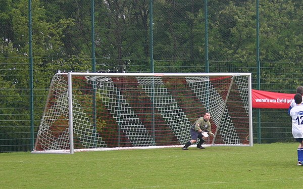 A goal in a match of association football