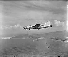 Fortress Mark IIA maritime patrol aircraft. Fortress Mark IIA of No. 220 Squadron RAF based at Benbecula. CH11140.jpg