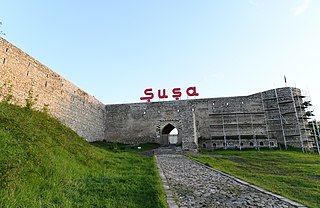 <span class="mw-page-title-main">Shusha fortress</span> Fortification in Shusha, Azerbaijan