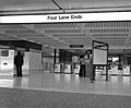 The interior of the station hall 10 August 1980