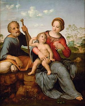 Holy Family in a Landscape