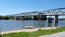 Fußgängerbrücke (Donausteg) 2018