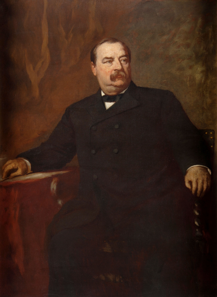Gubernatorial portrait of Grover Cleveland