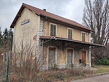 Gare de Saint-Marcel-les-Annonay en 2024.