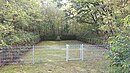 Community grave site for murdered anti-fascists and German soldiers, in the forest