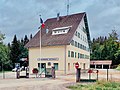 La gendarmerie (PGHM) des Rousses dans le Jura.