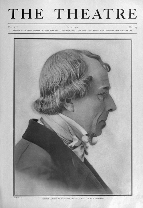 George Arliss as Benjamin Disraeli, The Theatre magazine, 1911