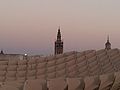 Giralda desde desde Metropol Parasol