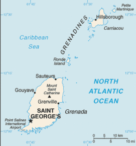Poziția localității Saint George's