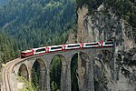 Rhaetian Railway in the Albula / Bernina Landscapes