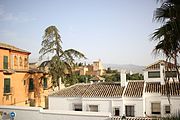 Alhambra depuis le mirador de Santa Isabel la Real