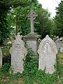 Gravestone in the churchyard of the Church of St Paulinus, Crayford.