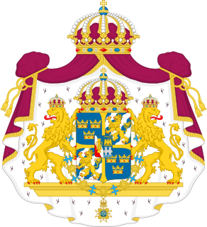 Coat of arms of Sweden National coat of arms of the Kingdom of Sweden