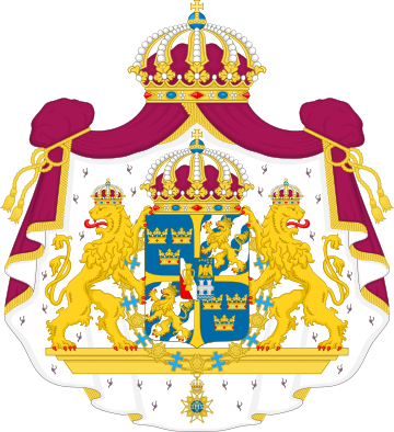 File:Great coat of arms of Sweden.svg