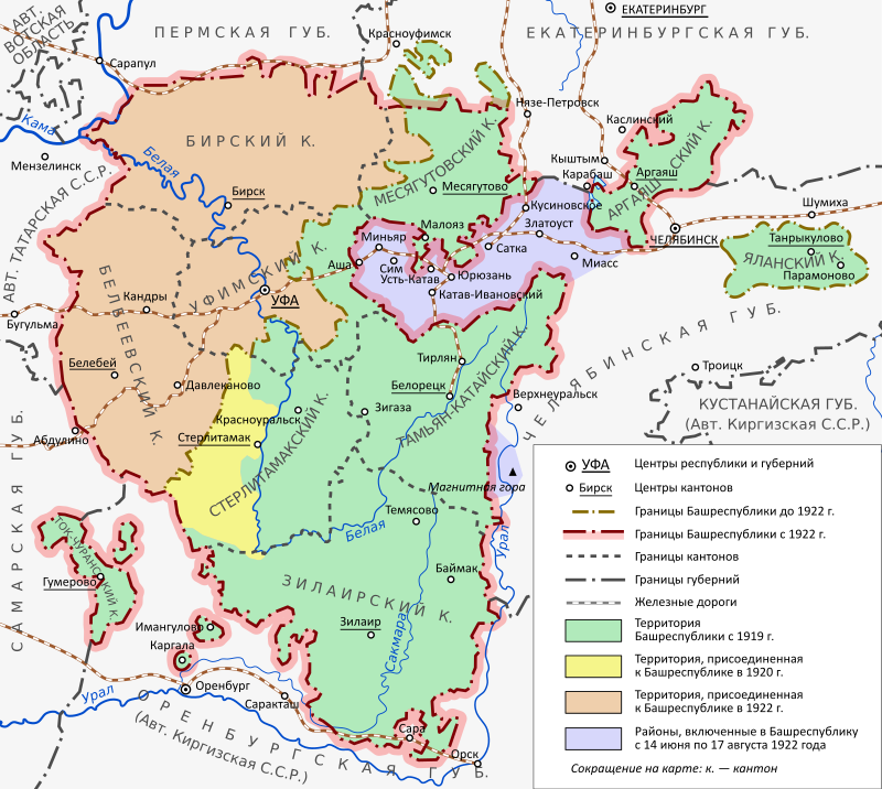 Башкортостан в годы Гражданской войны — Википедия