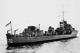 駆逐艦「ジャージー」 （1939年頃）