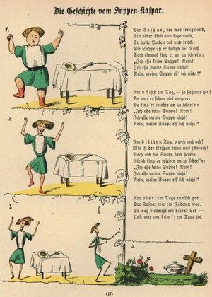 Rezultat iskanja slik za struwwelpeter suppe